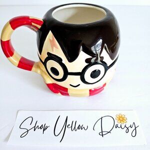 Harry Potter 3D Chibi Ceramic Mug 24‎ Oz Warner Bros Licensed Potterhead~F182.1